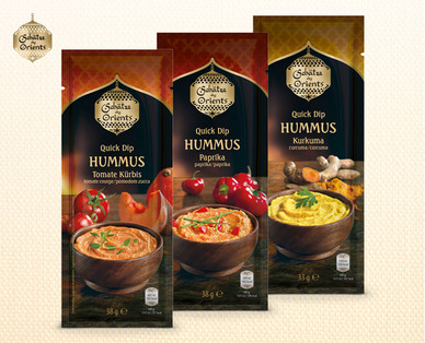 SCHÄTZE DES ORIENTS Hummus Quick-Dip
