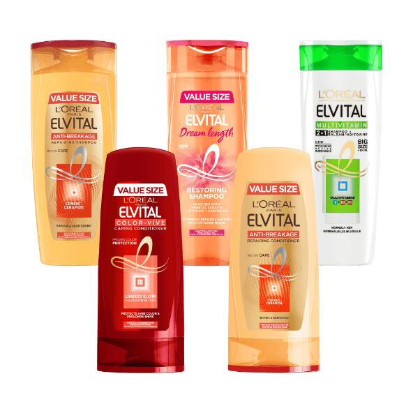 ELVITAL 	 				Shampoo eller balsam