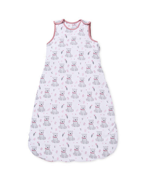 Bear Girl Baby Sleep Bag 2.5 Tog