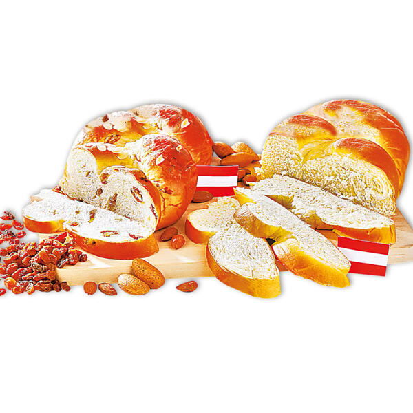 Rosinen-/ Butterzopf