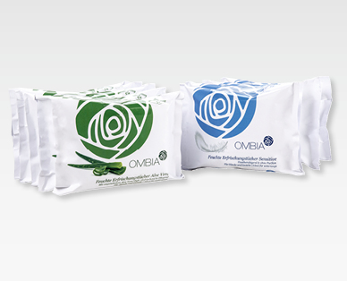 Lingettes rafraîchissantes OMBIA