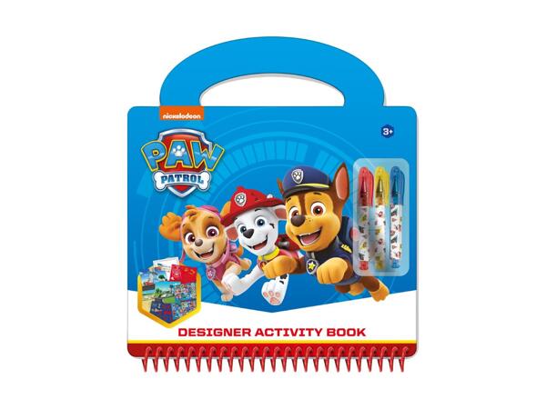 Sticker by Number/Designer Activity Book
