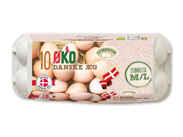 Økologiske danske æg