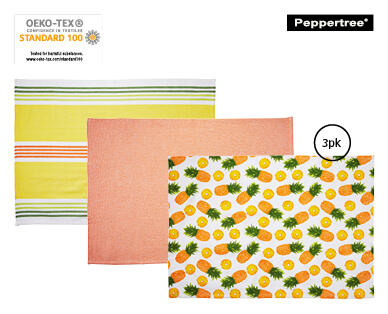 Cotton Tea Towel 3pk