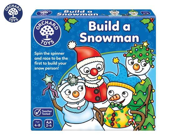 Orchard Toys Build a Snowman Mini Christmas Game