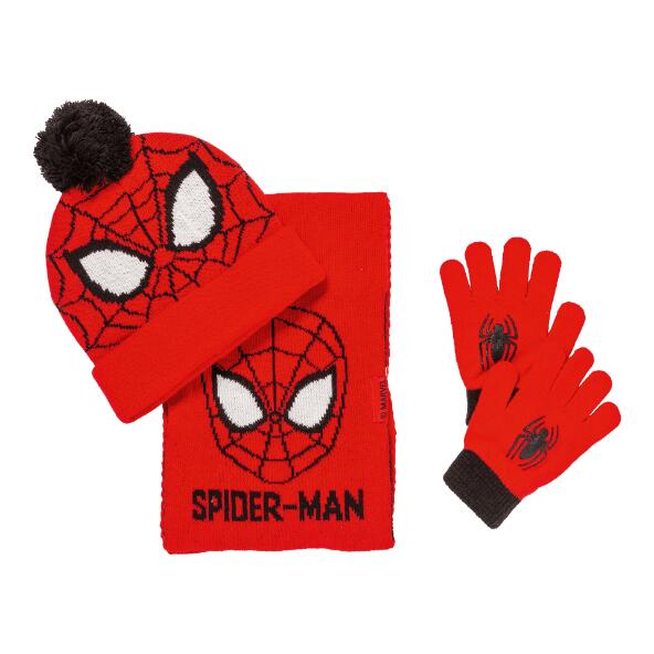DISNEY(R)/MARVEL(R) 				Ensemble bonnet, écharpe et gants