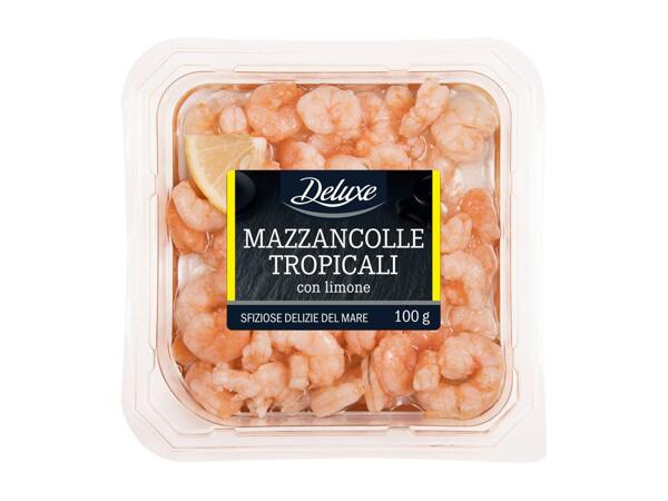 Tropical prawns with lemon