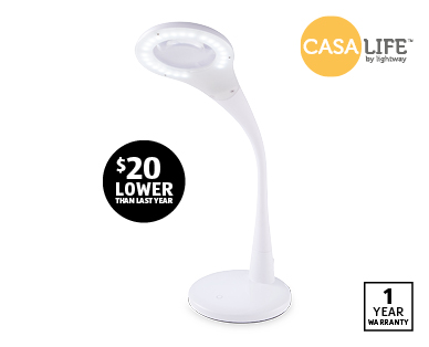 Magnified Task Lamp
