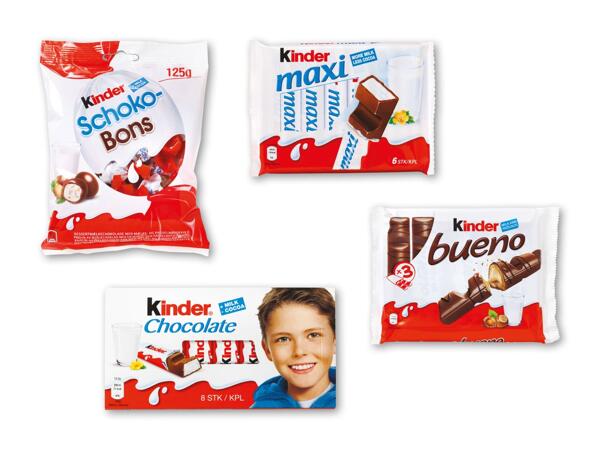 KINDER Chokolade