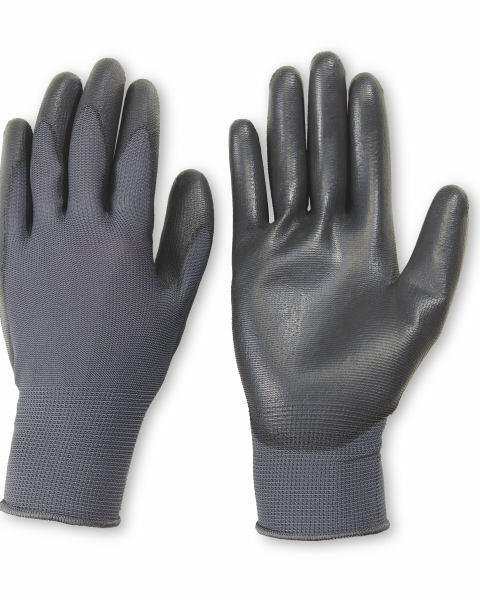 Dark Grey Work Gloves 2 Pack