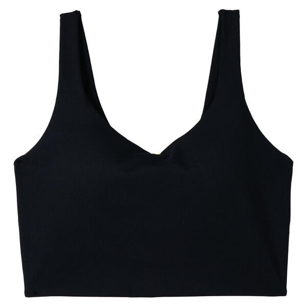 Crane Black Premium Longline Sports Bra - M