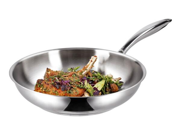SILVERCREST 24cm Stainless Steel Frying Pan