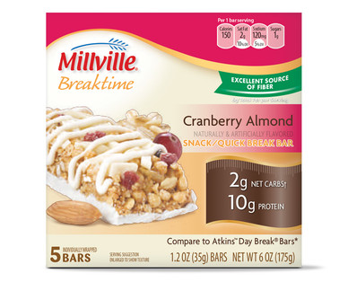 Millville Breaktime Bars