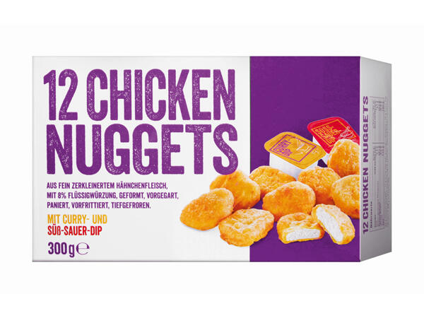 Chicken Nuggets with a Dip