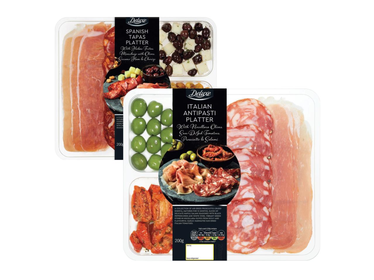 DELUXE Spanish Tapas Platter/ Italian Antipasti
