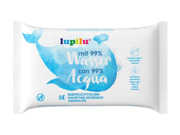 Lingettes humides pour bébé Aqua