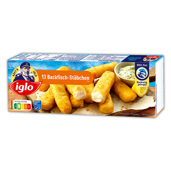 Fisch-/ Backfischstäbchen