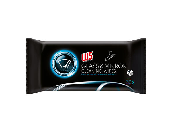 Detergent Wipes for Glass Surfaces