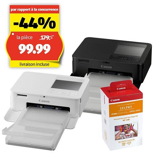 CANON Imprimante photo Selphy CP1500 papier et encre inclus