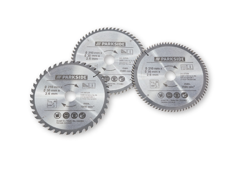 Parkside Mitre Saw Blades