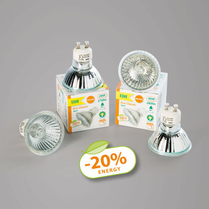 Energiesparende Halogenlampen, 2 St.