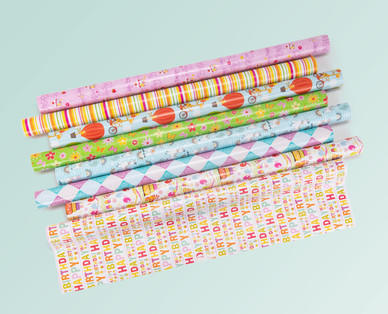 Geburtstagsgeschenkpapier