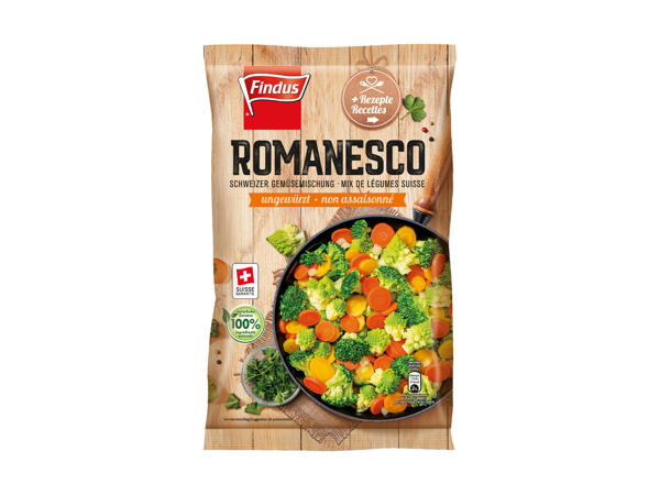 Mix de légumes Romanesco Findus