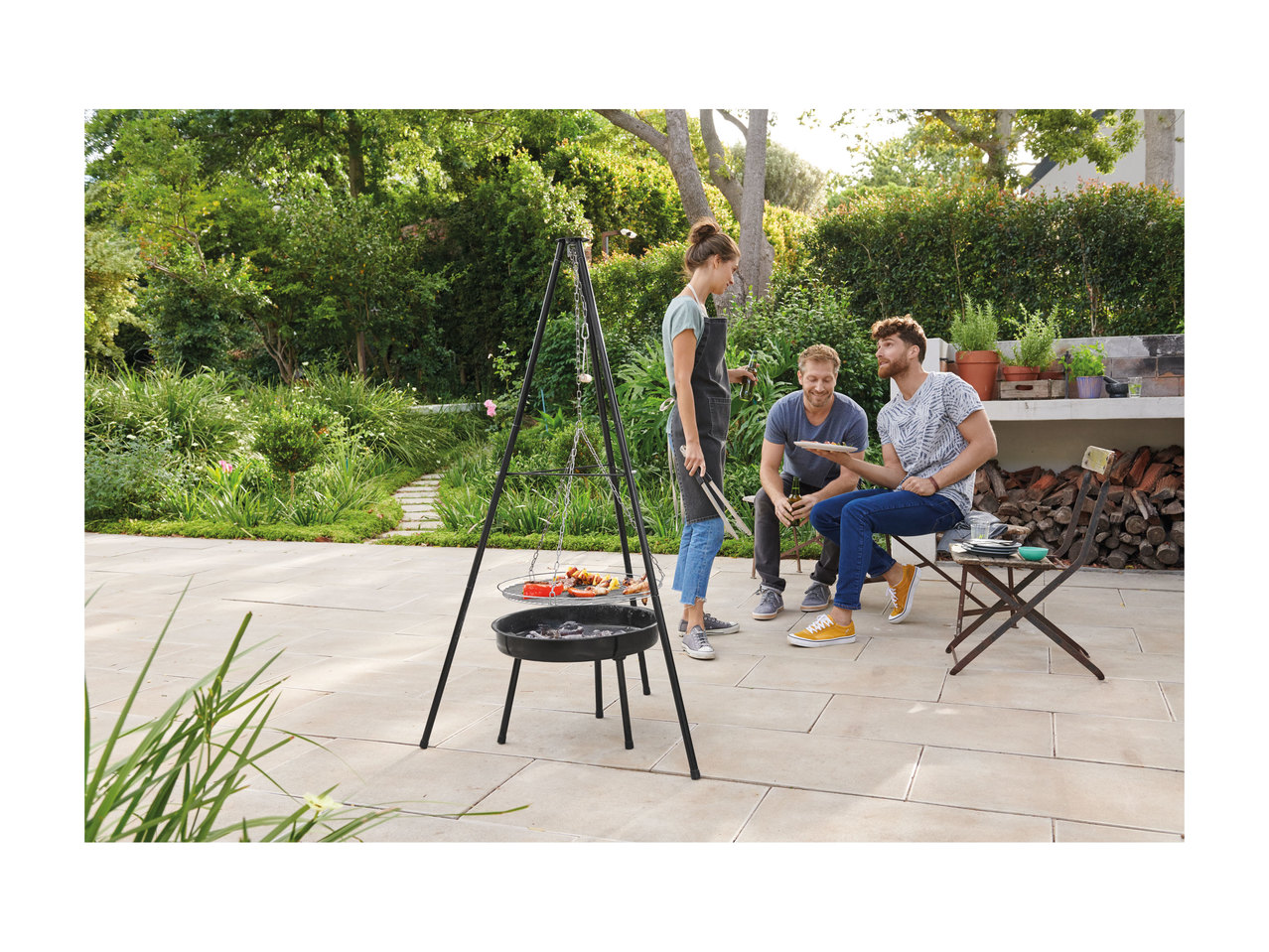 Grillchef Outdoor Swing Barbecue1