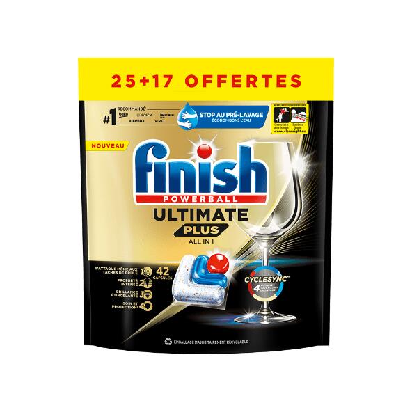 FINISH(R) 				Tablettes pour Lave Vaisselle All In 1