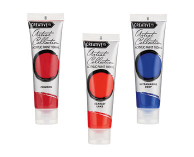 Acrylic Artist Paint Tubes 100ml