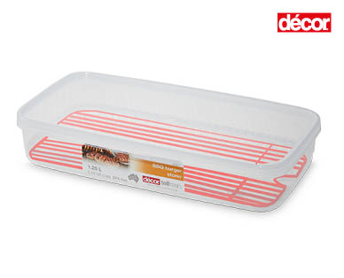 Décor 1.25L Meat Storer with Rack