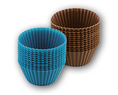 Caissettes pour muffins en silicone CROFTON(R)