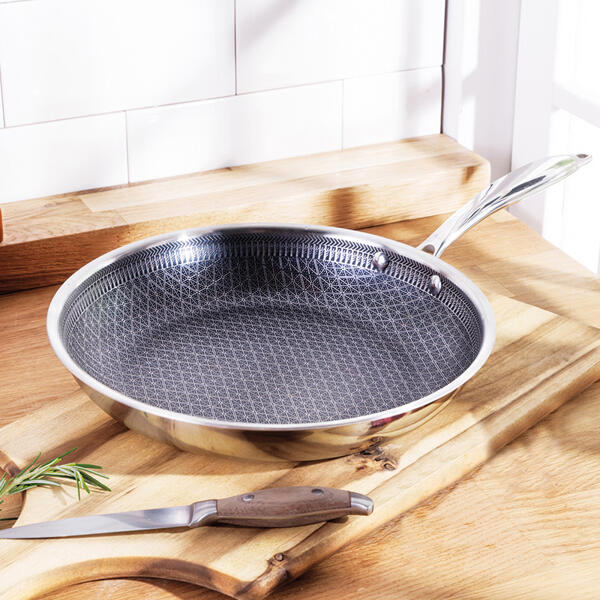 XXL-Edelstahl-Hybrid-Pfanne "Quantum"