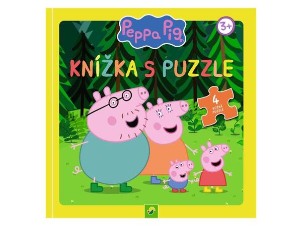 Dětská kniha s puzzle