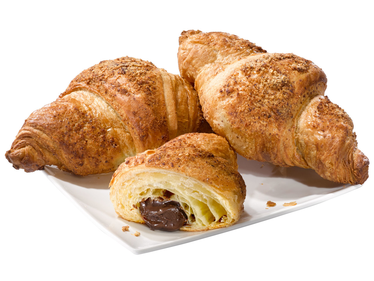 Nuss-Nougat-Croissant
