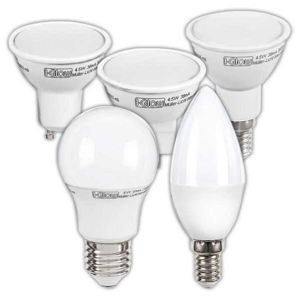 LED-Leuchtmittel 6er- oder 8er-Set