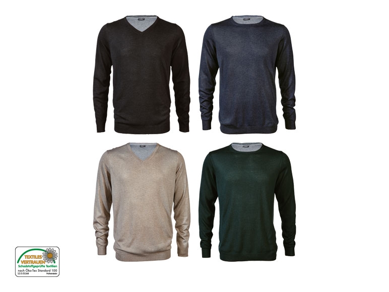 Feinstrickpullover mit Kaschmir