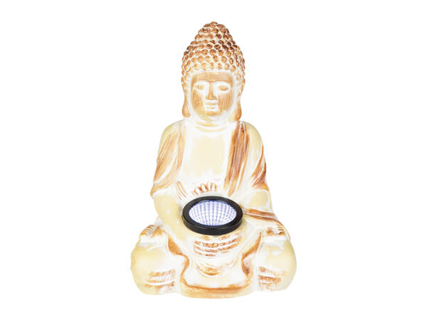 Livarno Home Solar Buddha/Solar House Ornament