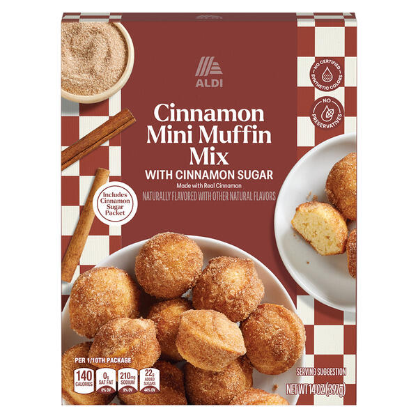 ALDI Cinnamon Sugar Muffin Mix
