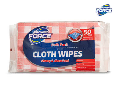 Cloth Wipes 50pk