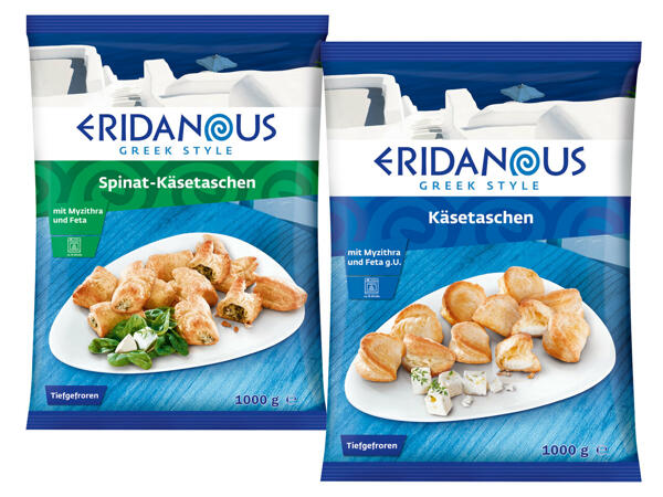 Spinat- oder Käsetaschen