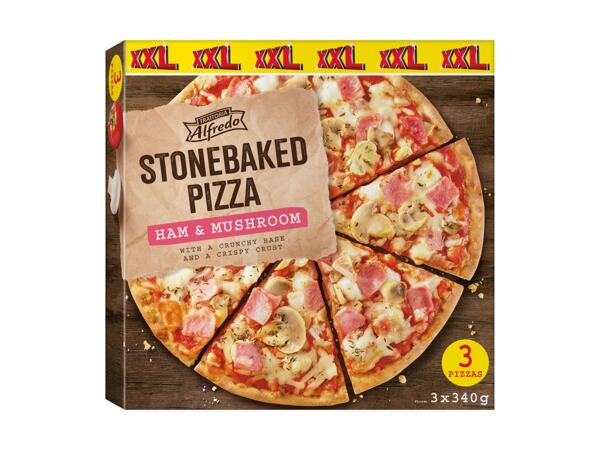 XXL Stonebaked Ham & Mushroom Pizza