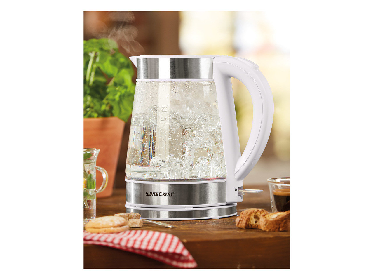 Silvercrest Glass Kettle1