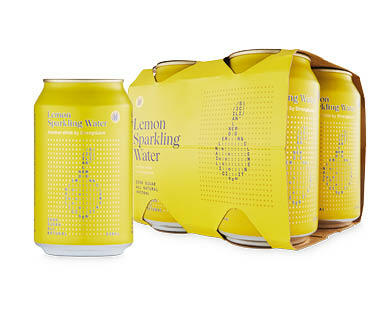 StrangeLove Assorted Infused Mineral Waters Lemon 4x330ml