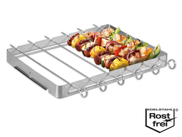 Grillmeister(R) Grillspieß-Set, 7-teilig