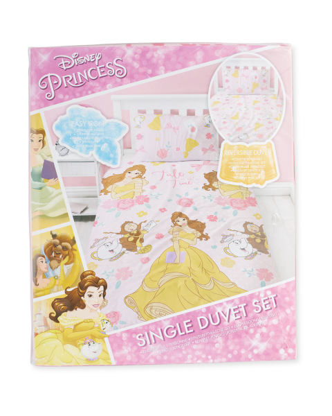 Beauty & The Beast Single Duvet Set
