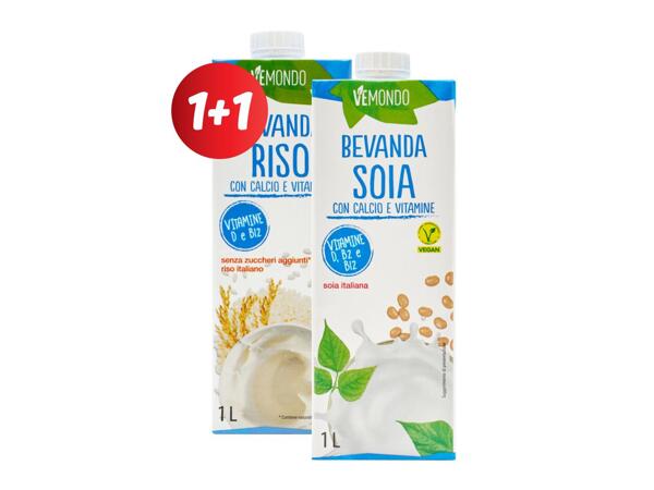 Rice Drink or Soy Drink