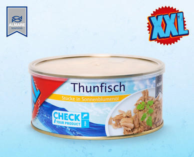 ALMARE SEAFOOD XXL Thunfisch in Sonnenblumenöl