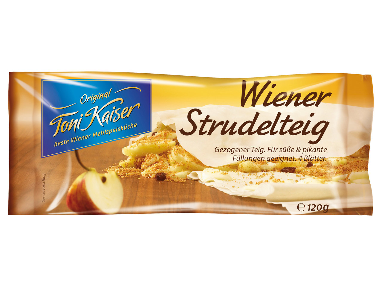 TONI KAISER Wiener Strudelteig gezogen