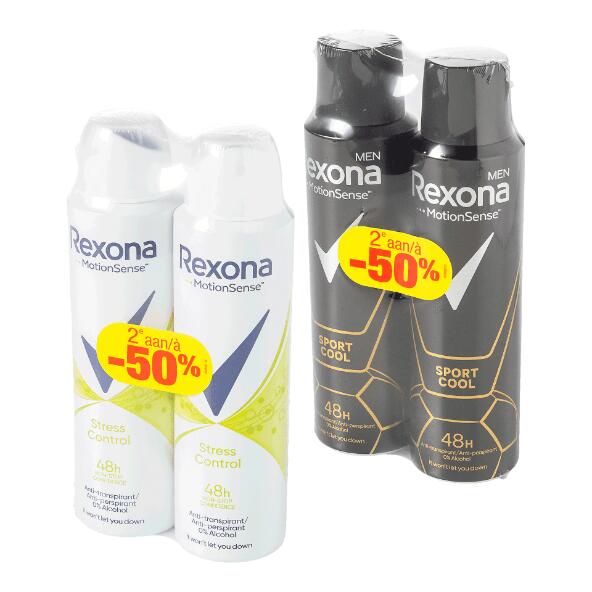 REXONA(R) 				Deodorant, 2 St.